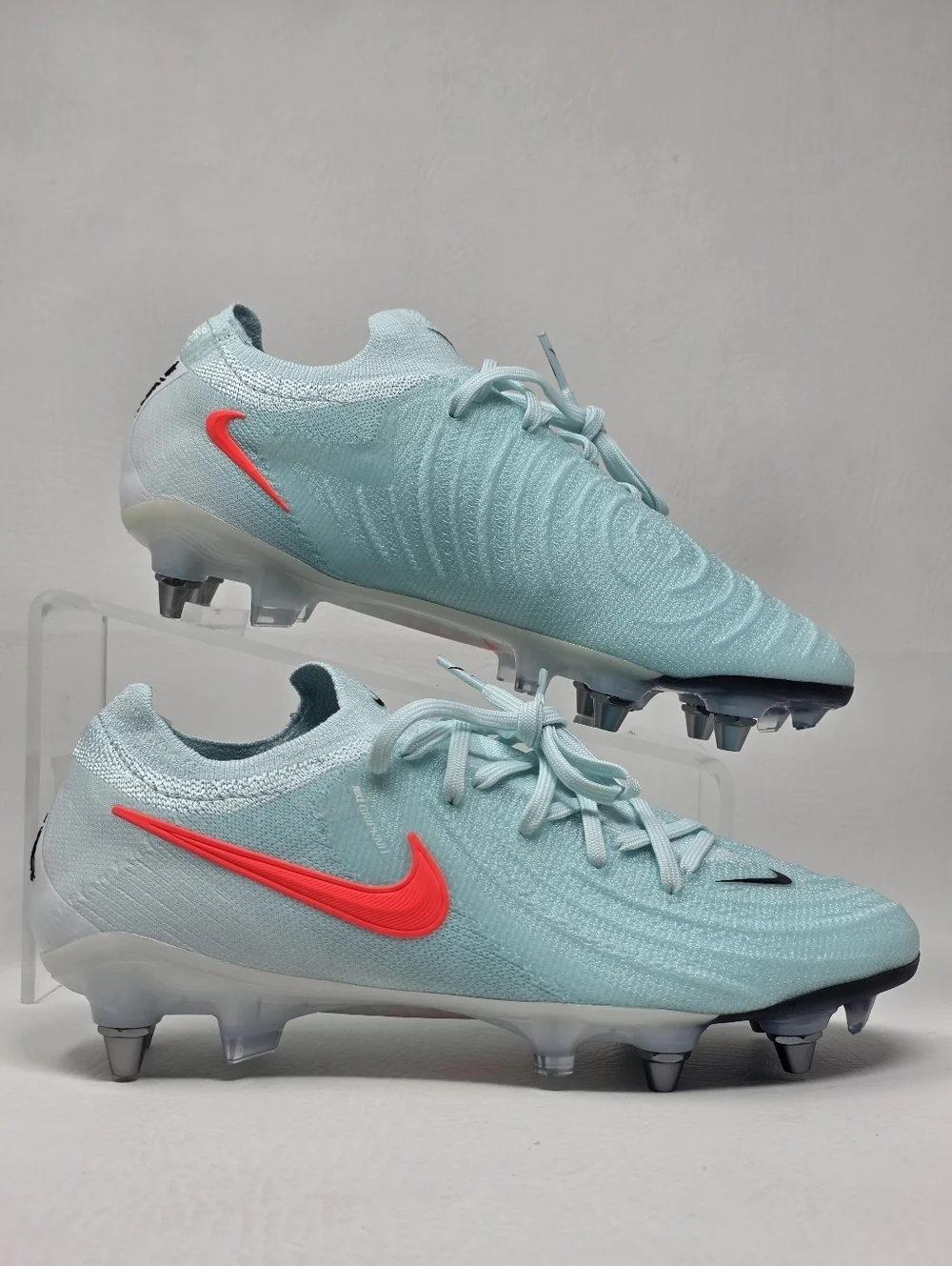 NIKE Phantom GX 2 Elite FG Soccer Cleats Men's Size 5.5 Mint Blue HF4365-300 New